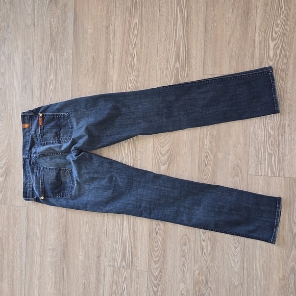 7 for All Mankind Kimmie Straight Leg Jeans - Picture 7 of 7